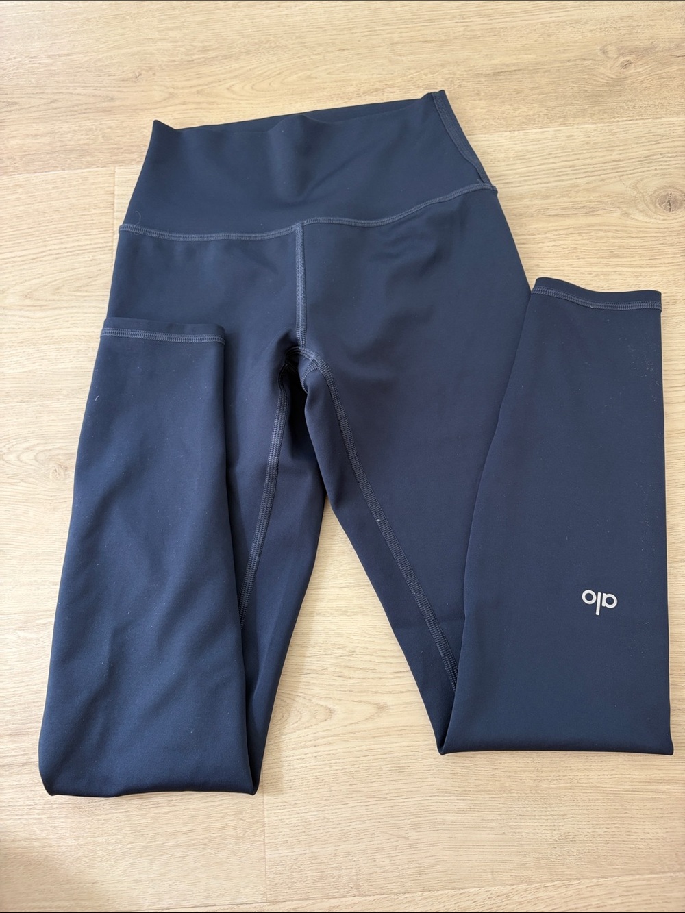 ALO Yoga Blue High-Rise Sculpting Leggings